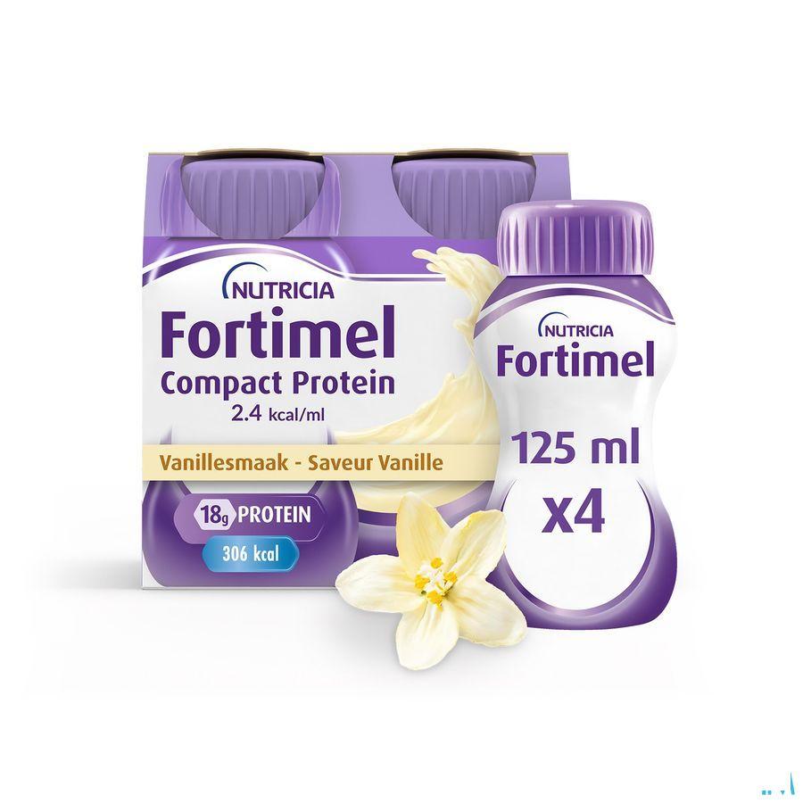 Fortimel Compact Protein 2.4Kcal Vanilla 4 x 125 ml