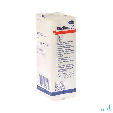 Sterilux Es 5x5cm 8l.nst. 100 P/s  -  Hartmann