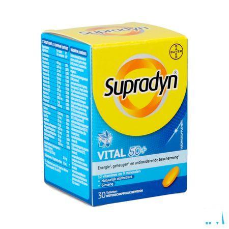 Supradyn Vital 50 + Filmomhulde tabl 30