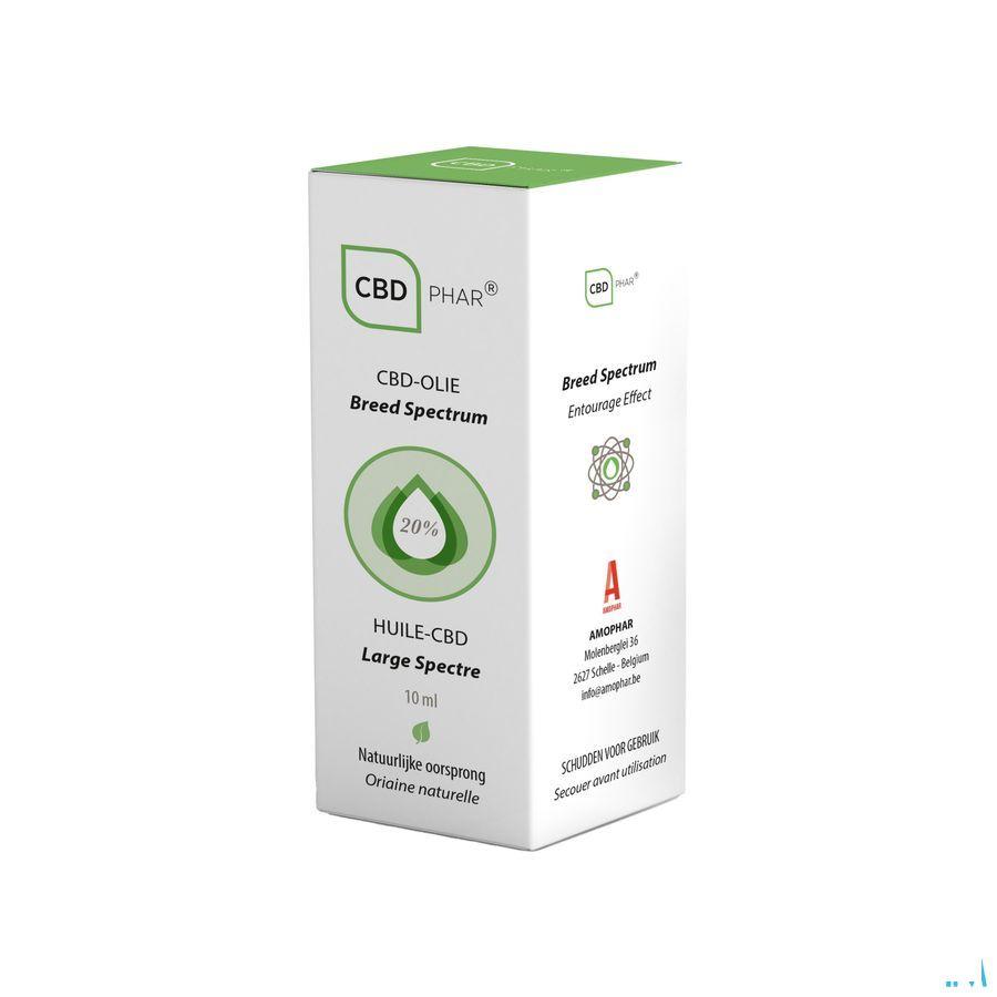 Cbd Olie Breed Spectrum 20% 10 ml Cbd-Phar