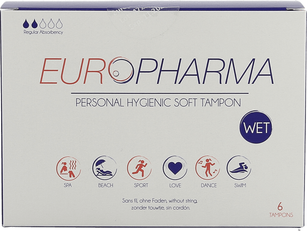 Europharma Tampon Glijmiddel 6