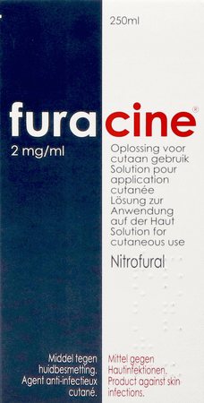 Furacine Nitrofural Solution 250 ml  -  Limacom