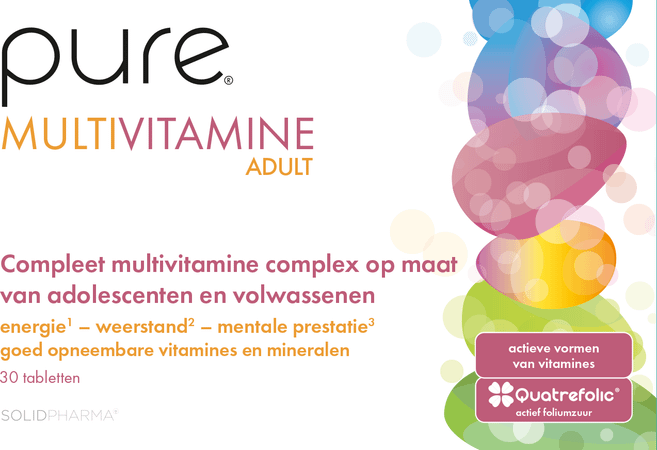 Pure Multivitamine Adult Tabl 30