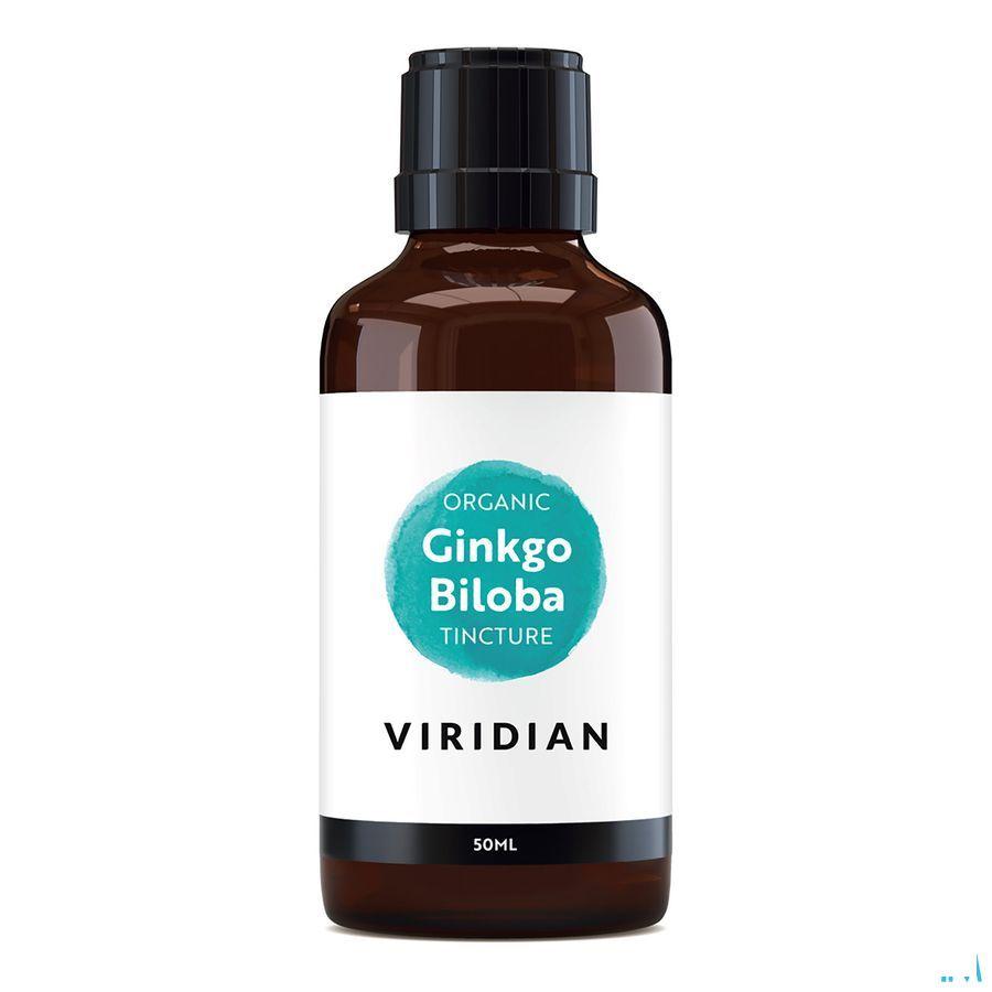 Viridian Organic Ginkgo Biloba Tincture 50 ml  -  Solgar Vitamins