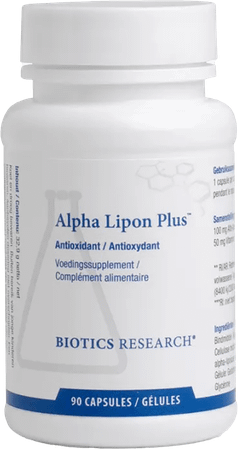 Biotics Alpha Lipon Plus (Liponzuur) 90 capsules  -  Energetica Natura
