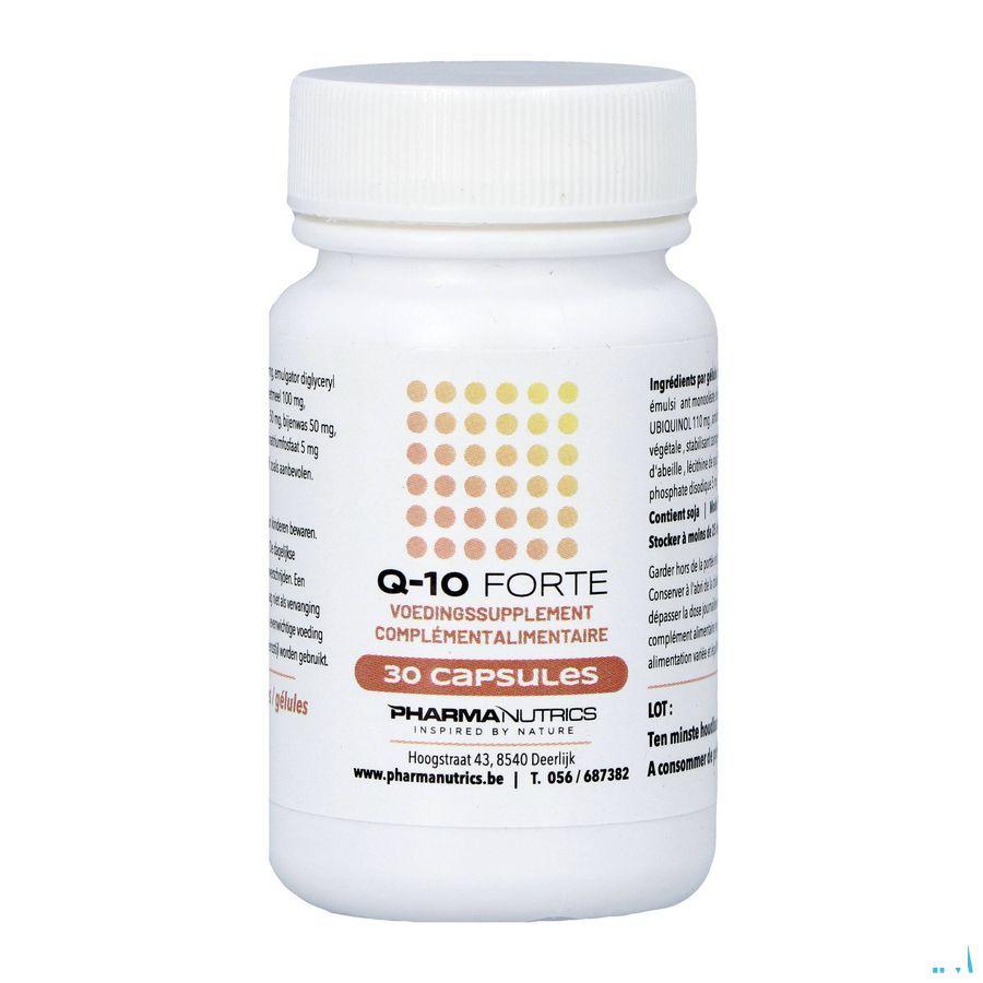 Q10 Forte Capsule 30x100 mg Pharmanutrics  -  Pharmanutrics