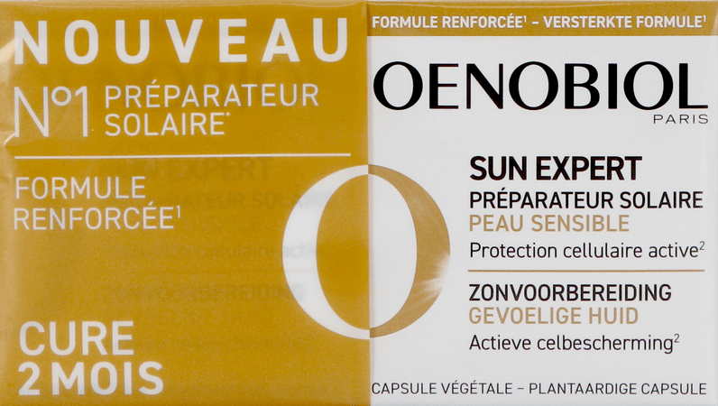 Oenobiol Sun Expert gev. Huid Caps 2X30