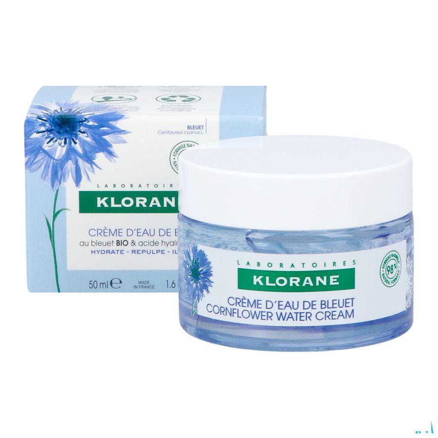 Klorane Gezicht Korenbloem Watercreme 50 ml