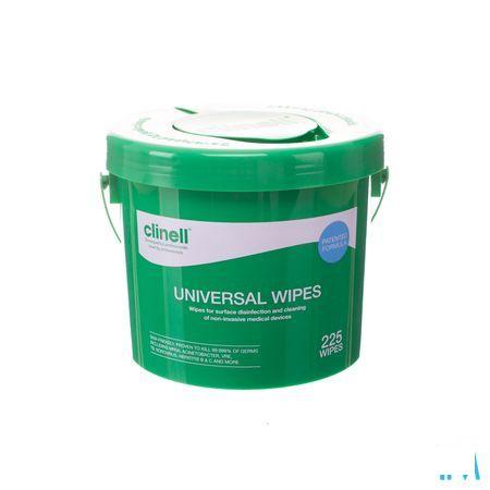 Clinell Universal Wipes Bucket 225 St  -  Dialex Biomedica