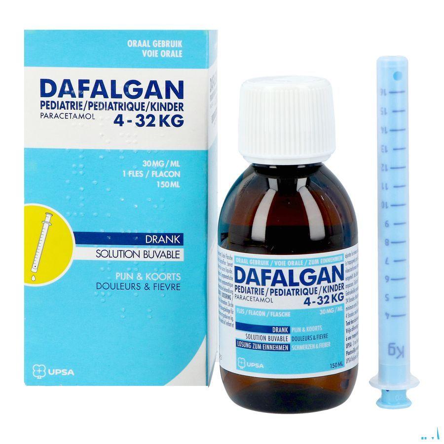 Dafalgan Pediatrie 30 mg/ml Solution Buv. 150 ml