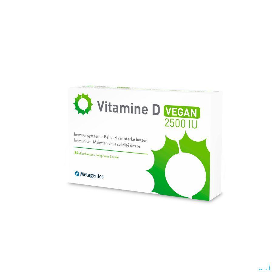 Vitamine D 2500Iu Vegan Metagenics Comp 84  -  Metagenics