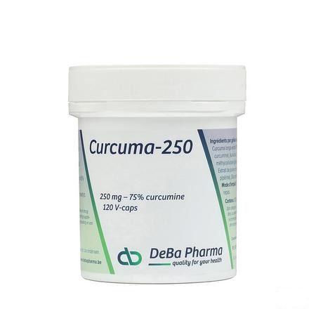 Curcuma-250 Capsule 120  -  Deba Pharma