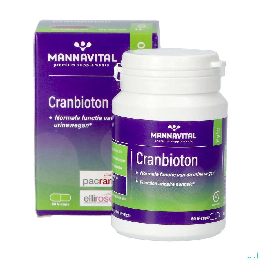 Mannavital Cranbioton V-Capsule 60
