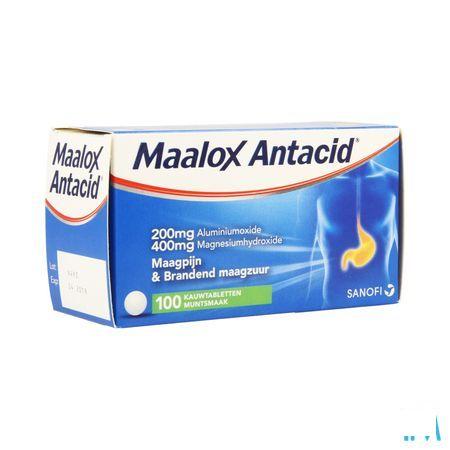 Maalox Antacid 200/400 Comprimes 100