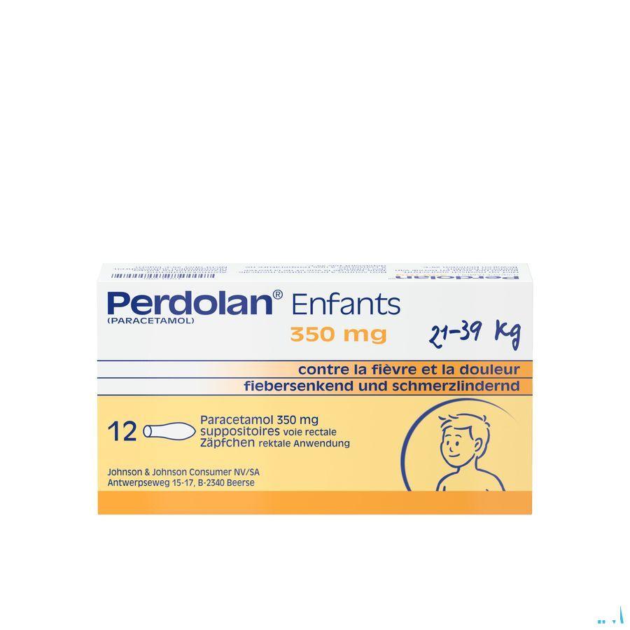 Perdolan Suppo Kind Enf 12x350 mg