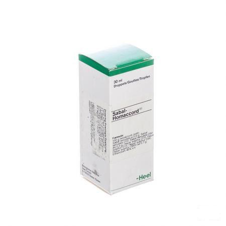 Sabal-homaccord Gouttes 30 ml  -  Heel