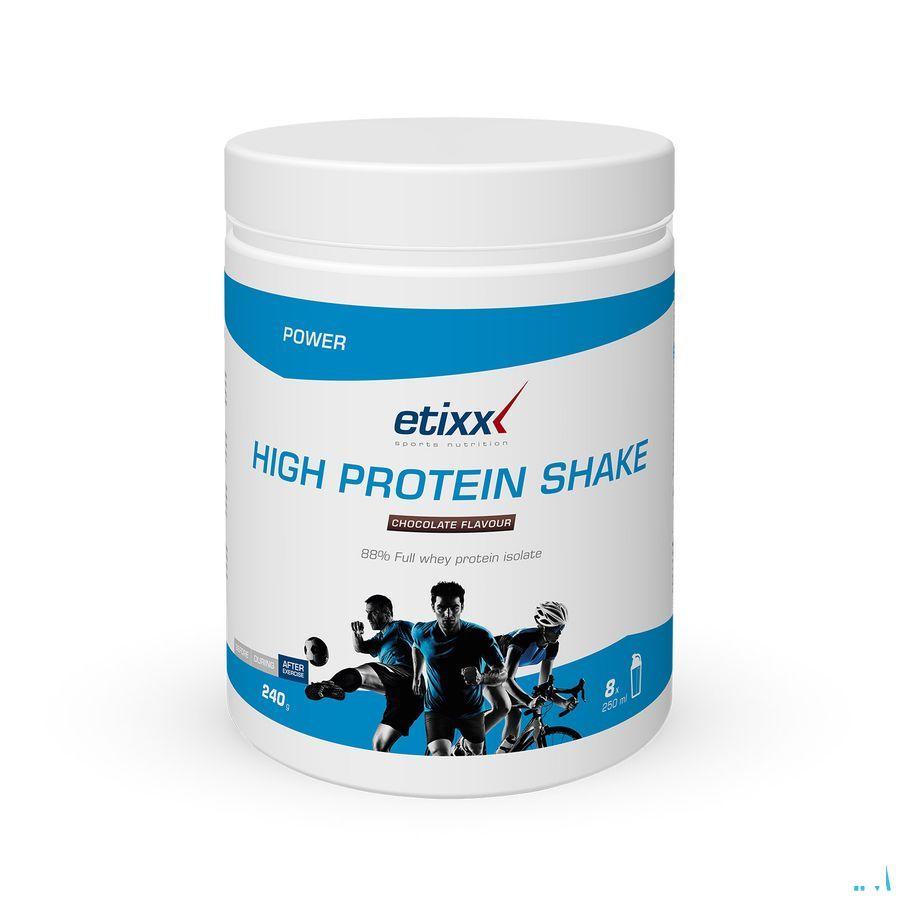 Etixx High Protein Shake Choco Pdr 240 g Cfr3583341  -  Ceres Pharma