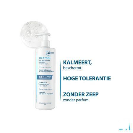 Ducray Dexyane Reinigende Gel Overvet 400 ml