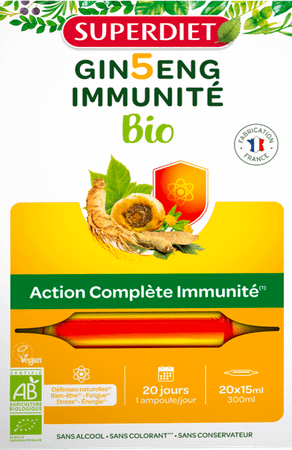 Gin5Eng Immuniteit Amp 20X15ml  -  Urgo Healthcare