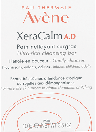 Avene Xeracalm A.d. Wasstuk Overvet 100 gr  -  Avene