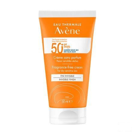 Avene Creme Solaire Ip50 + S/parfum 50 ml  -  Avene