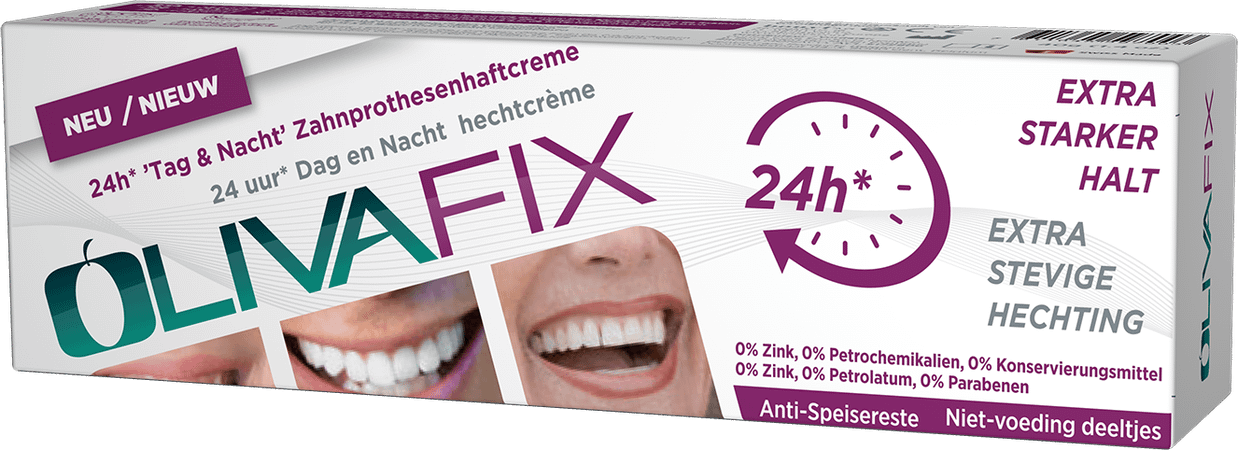 Olivafix Creme Fixation Prothese Tube 40 gr  -  Dental Care Products