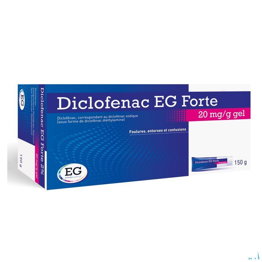 Diclofenac Eg Forte 20 mg/G Gel Tube 150g
