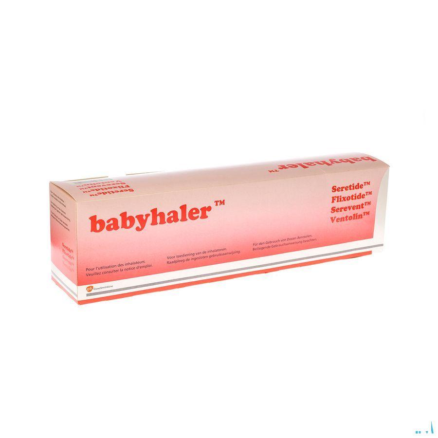 Babyhaler Chambre Inhalation + masque Bebe 2 Valves
