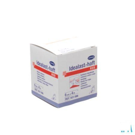 Idealast-haft Rood 6cmx4m 1 P/s  -  Hartmann