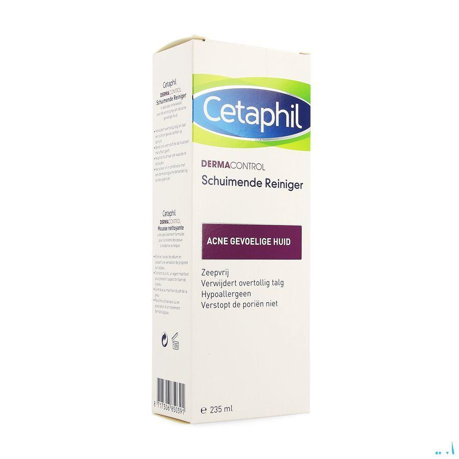 Cetaphil Dermacontrol Schuim. Gezichtsreinig.235 ml  -  Galderma Belgilux