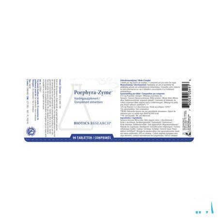 Biotics Porphyra-Zyme 90 comprimés  -  Energetica Natura