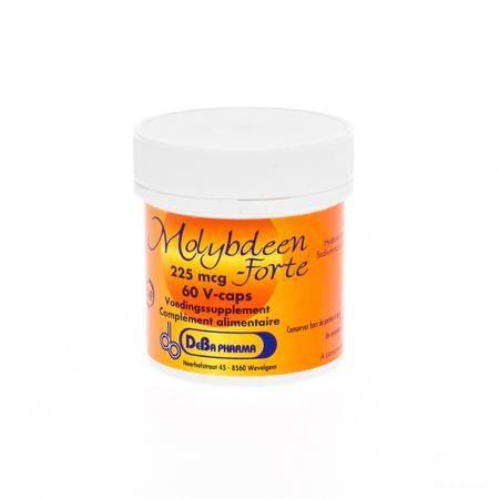 Molybdene Forte V-Capsule 60x225mcg  -  Deba Pharma