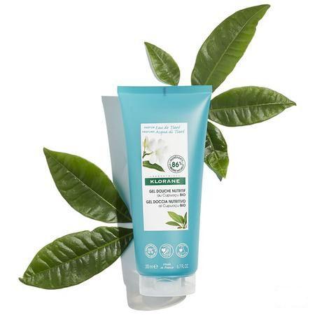 Klorane Lichaam Douchegel Water Tiare 200 ml
