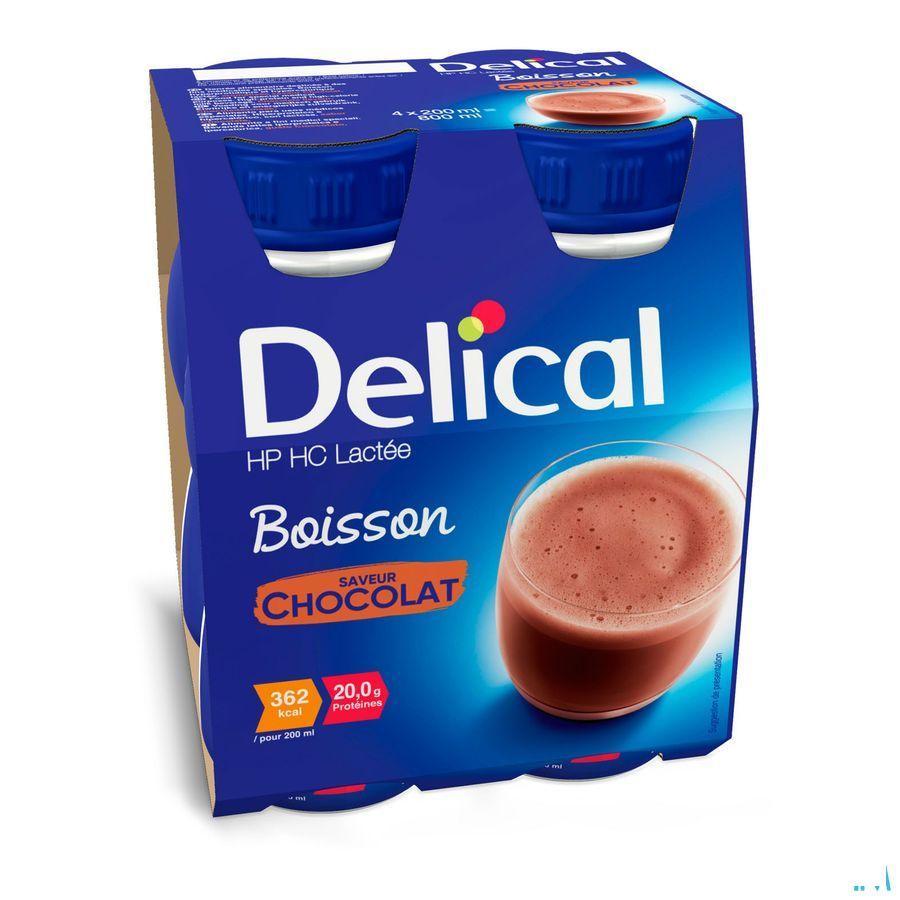 Delical Hphc 360 Chocolade 4X200 ml  -  Bs Nutrition