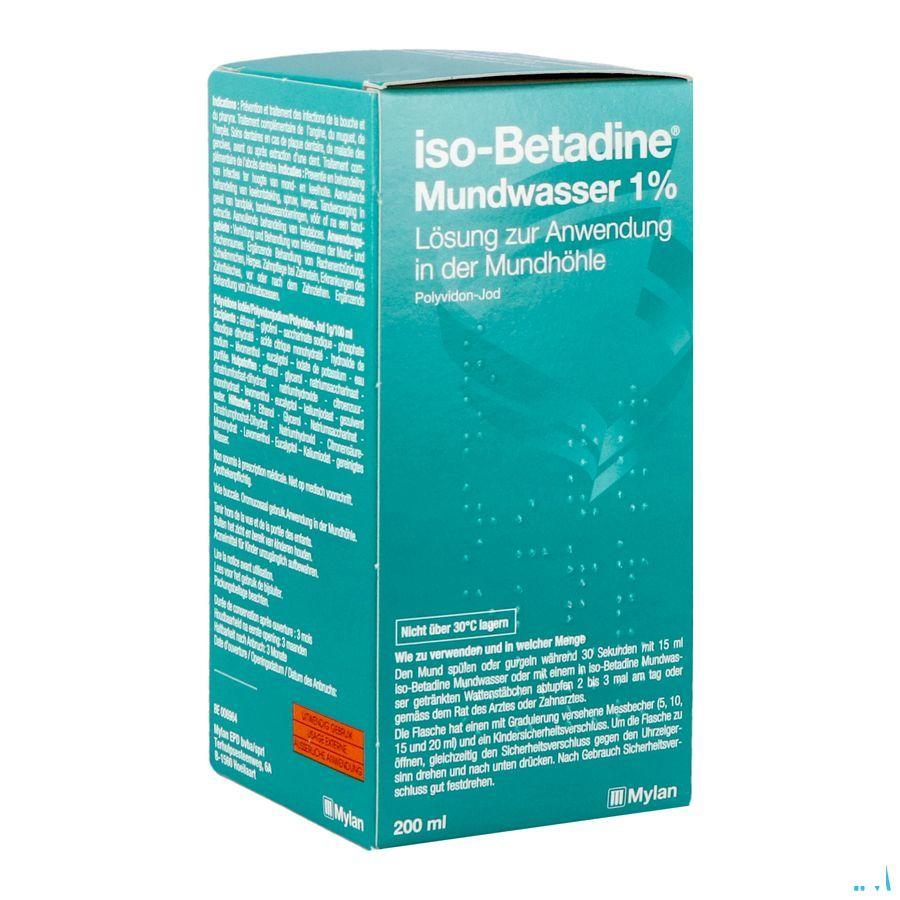 Iso Betadine 1% Solution Bucc 200 ml Ready To Use