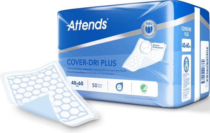 Attends Cover Dri Plus Onderleg 40x 60cm 1x50