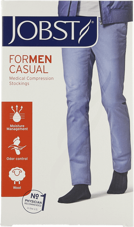 Jobst For Men Casual C1 15-20 Ad Black M 1P