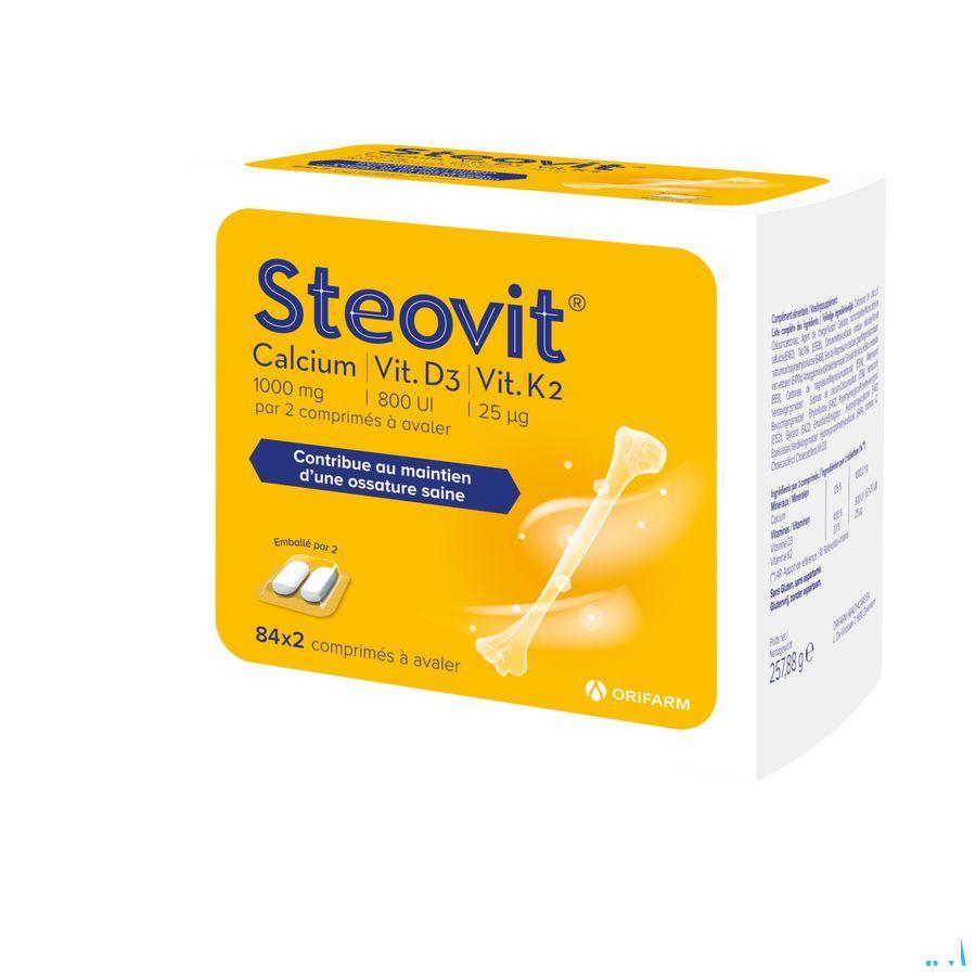 Steovit Calcium/Vitd3/Vit K2 1000Mg/880Iu Comp 2X84