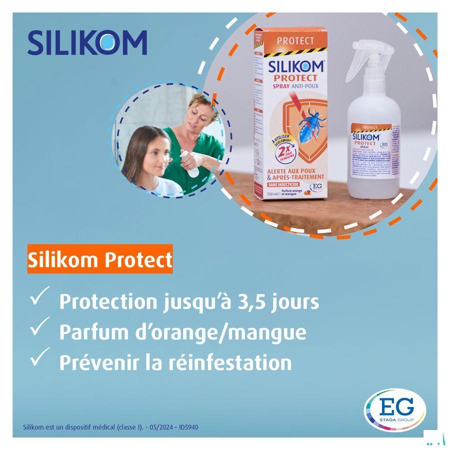 Silikom Protect Lotion Luizen Spray 200 ml  -  EG