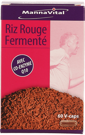 Mannavital Rode Rijst Gefermenteerd + co Enzyme Q10