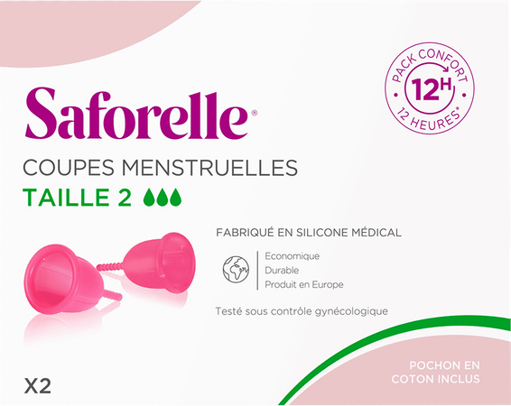 Saforelle Cup Protect Menstruatie Cups T2 2