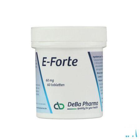 E-forte Comprimes 60x60 mg  -  Deba Pharma