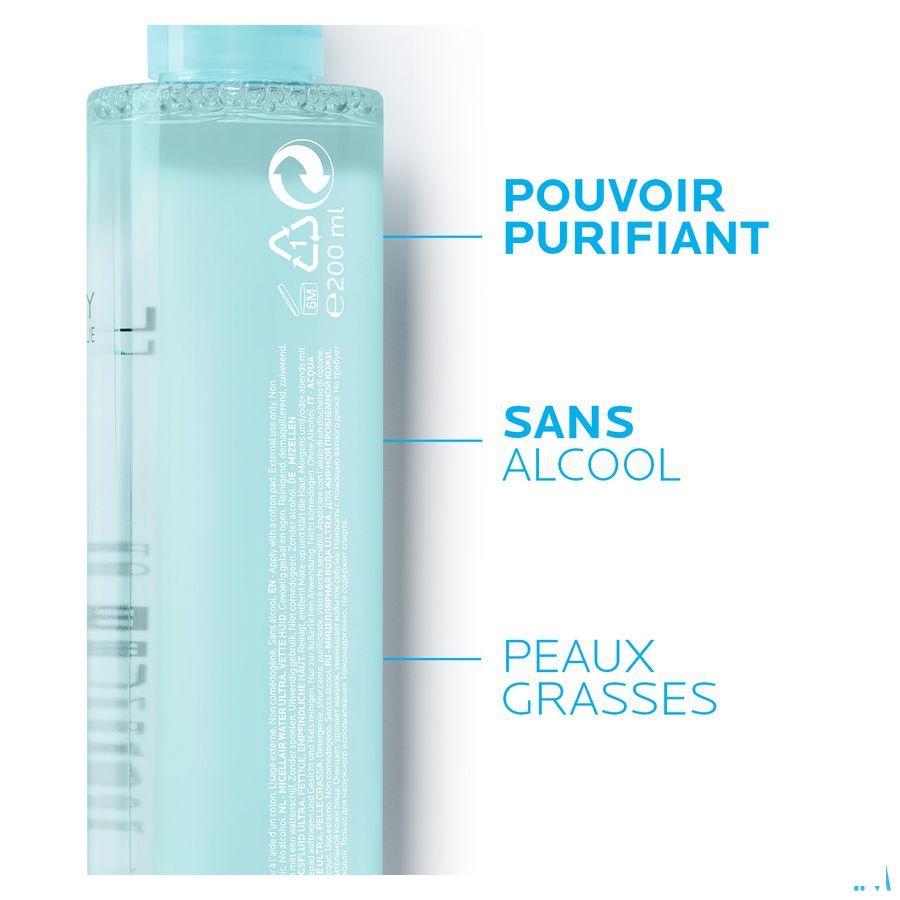 Effaclar Eau Micellaire Purifiante 200 ml  -  La Roche-Posay