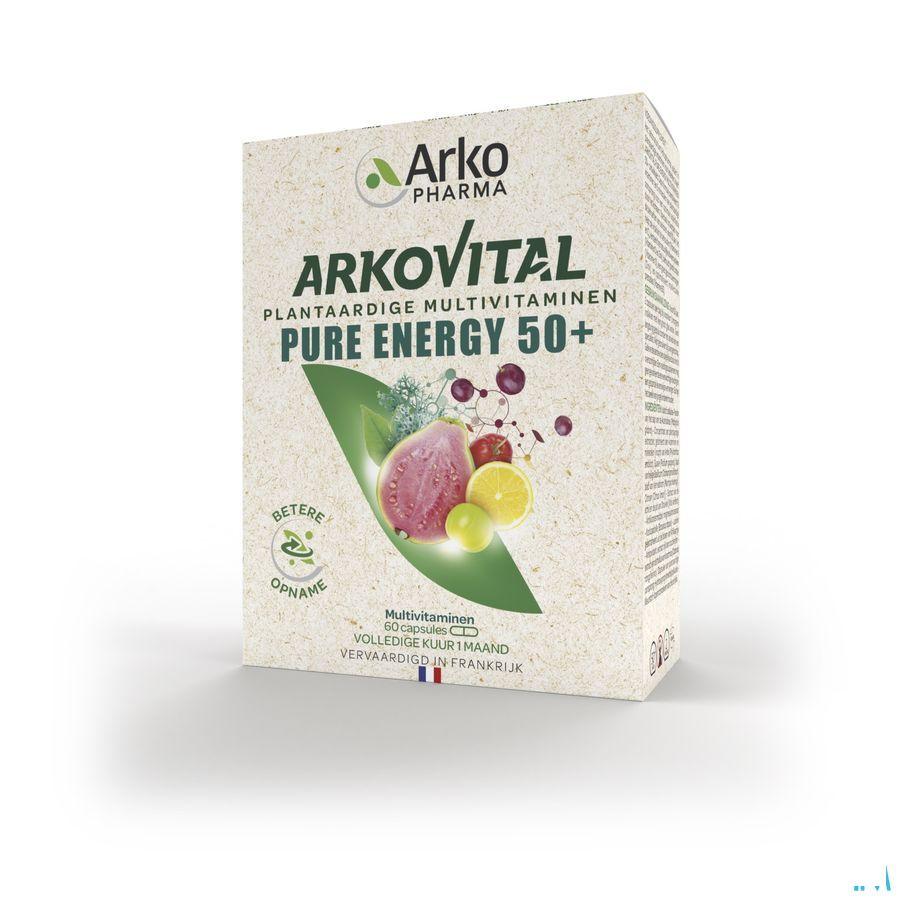 Arkovital Pure Energy 50 + Capsule 60  -  Arkopharma