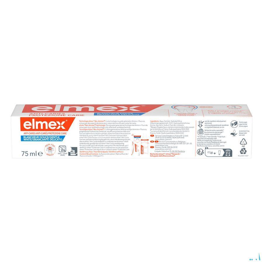 Elmex A/Caries gentle White Tandpasta 75 ml