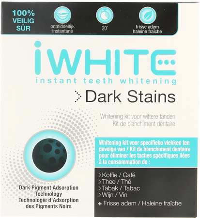 Iwhite Dark Stains Mondstuk Gel 10st