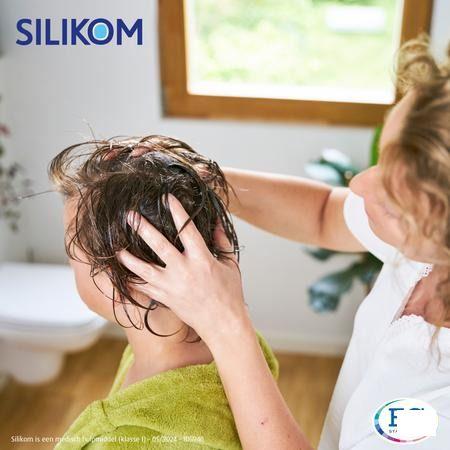 Silikom Once Shampoo Tegen Luizen & Neten 200 ml  -  EG