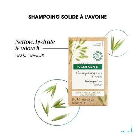 Klorane Capilaire Shampoo Bar Haver 80G