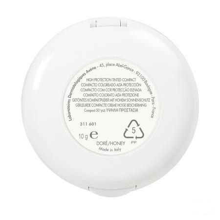 Avene Zon Compact Getint Ip50 + Goud 10 gr  -  Avene