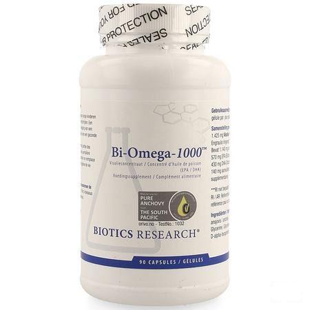 Biotics Bi-Omega-1000 90 softgels  -  Energetica Natura